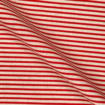 Linen Lines Red 3